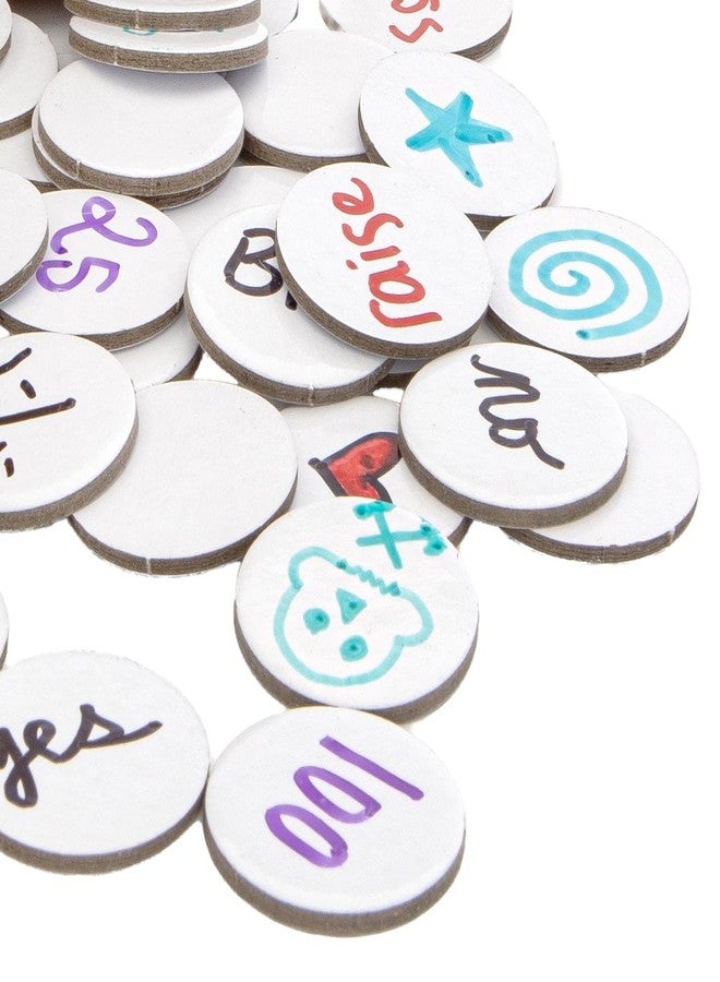Stellar Factory: Dry Erase Tokens: Reusable for DIY, Game Design, and RPGs (80 PCS) - Image 2
